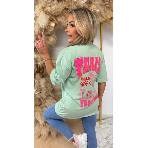 PARIS FESTIVAL T SHIRT 2665 MINT