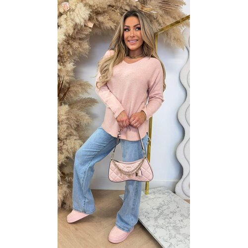 MINDY SOFT V TOP OLDPINK