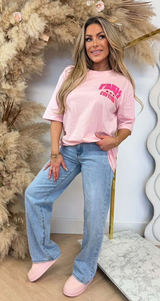 PARIS FESTIVAL T SHIRT 2665 PINK