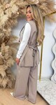 ESME GILET LUS SET BEIGE