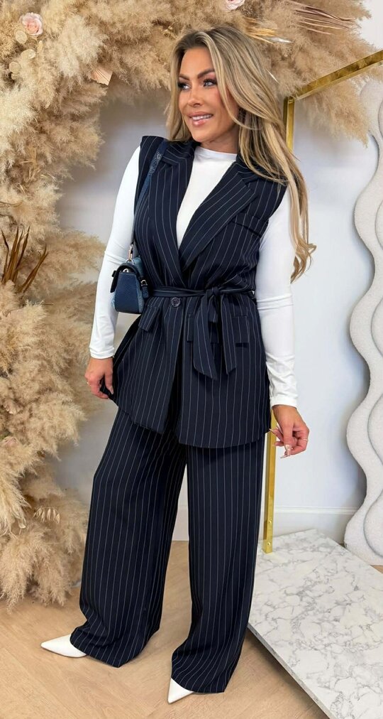 ESME GILET LUS SET NAVY