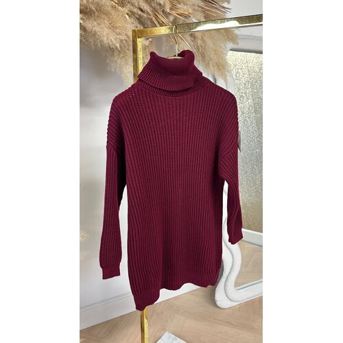 BASIC BESTSELLER KOL LONG SWEAT BORDEAUX