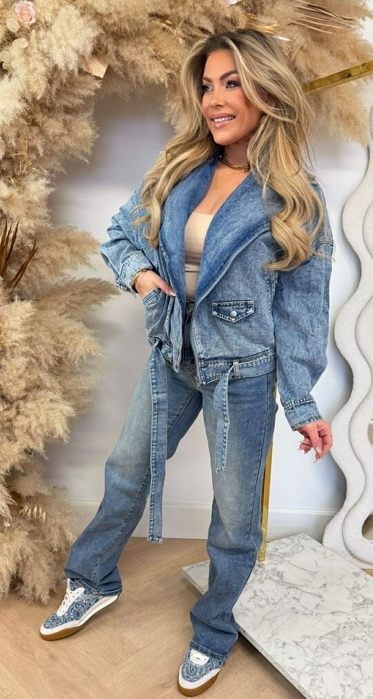 ZIP MUSTHAVE DENIM JACKET 10636 JEANSBLUE