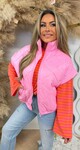 FASHION PUFFER BODYWARMER PINK