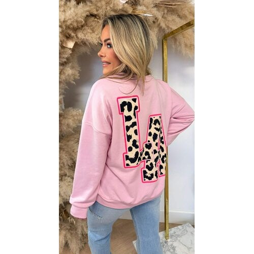 PANTER LA SWEAT LIGHTPINK