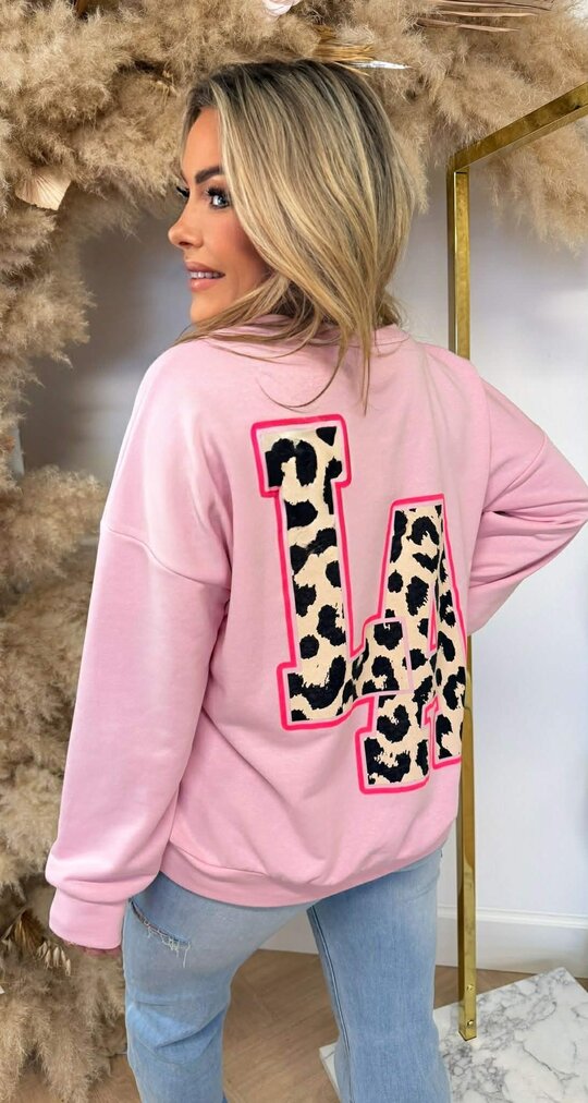 PANTER LA SWEAT LIGHTPINK