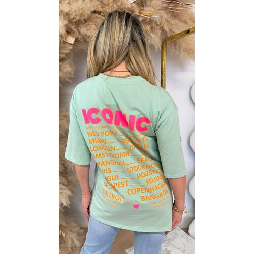 ICONIC TEE * L * MINT
