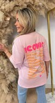 ICONIC TEE * L * PINK