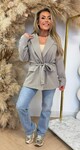 KIANA POCKET LUS BLAZER TAUPE