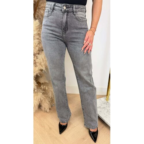 BEST STRAIGHT FIT JEANS 0067-7 GREY