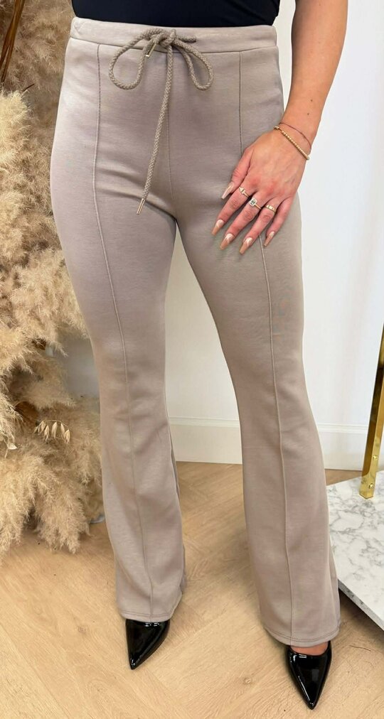 PROMISE FLAIR PANTS TAUPE