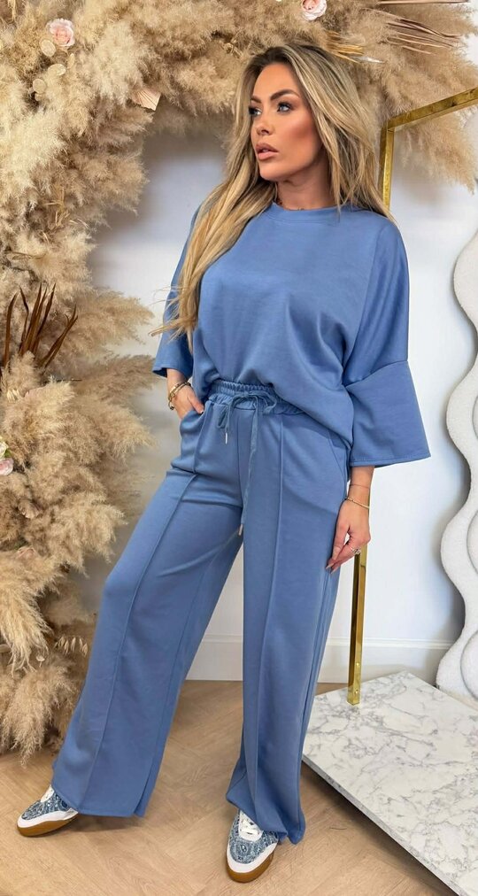SARAH 2 PIECE SET DENIMBLUE