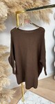 OVERSIZED RIBBEL TRUI CHOCO