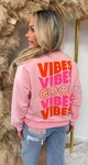 GOOD VIBES SWEATER 01492 PINK