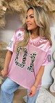 LEGENDARY 01 BASEBALL TEE LIGHTPINK