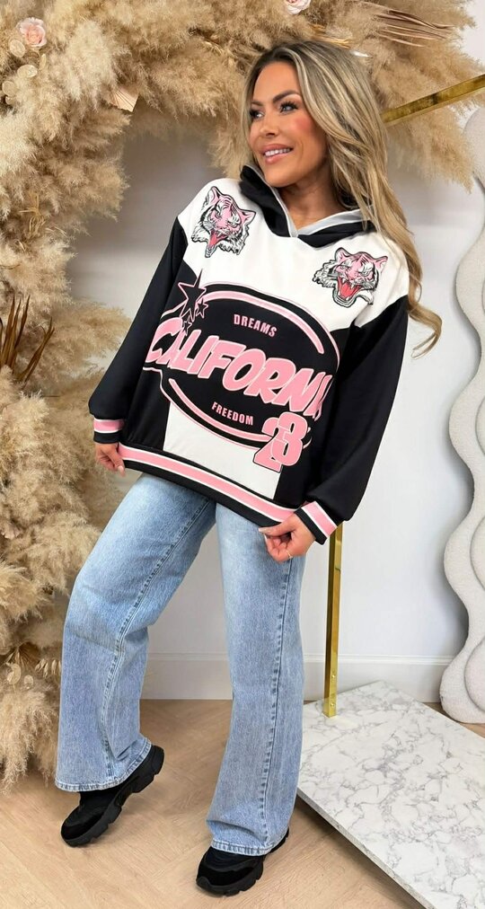 TIGER DREAMS HOODIE BLACK