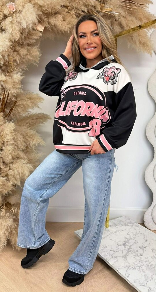 TIGER DREAMS HOODIE BLACK