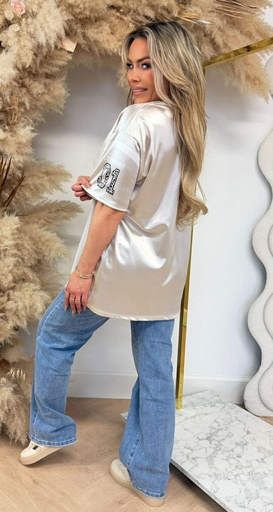 LEGENDARY 01 BASEBALL TEE BEIGE