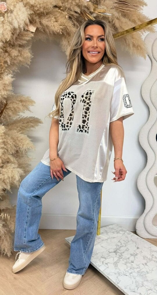 LEGENDARY 01 BASEBALL TEE BEIGE