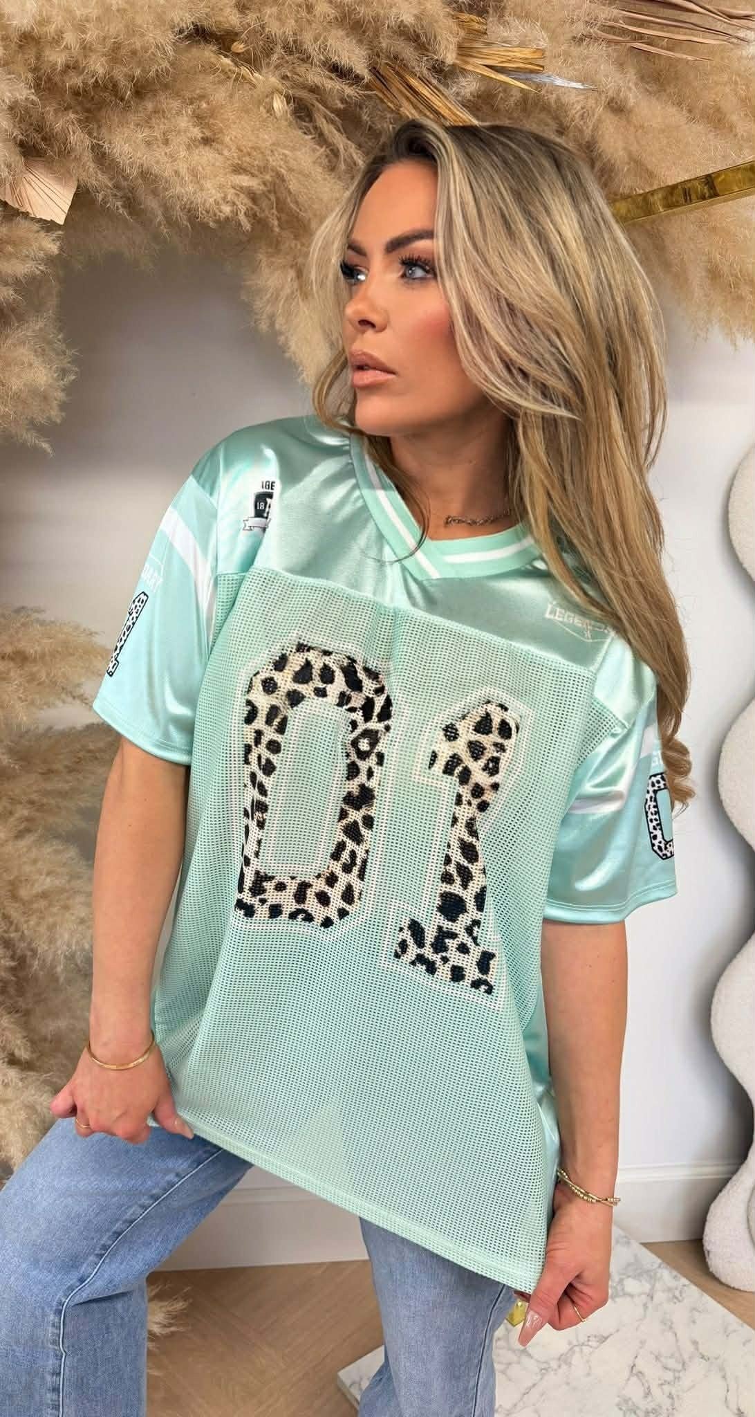 LEGENDARY 01 BASEBALL TEE MINT