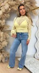 SARAH LACE TOP YELLOW