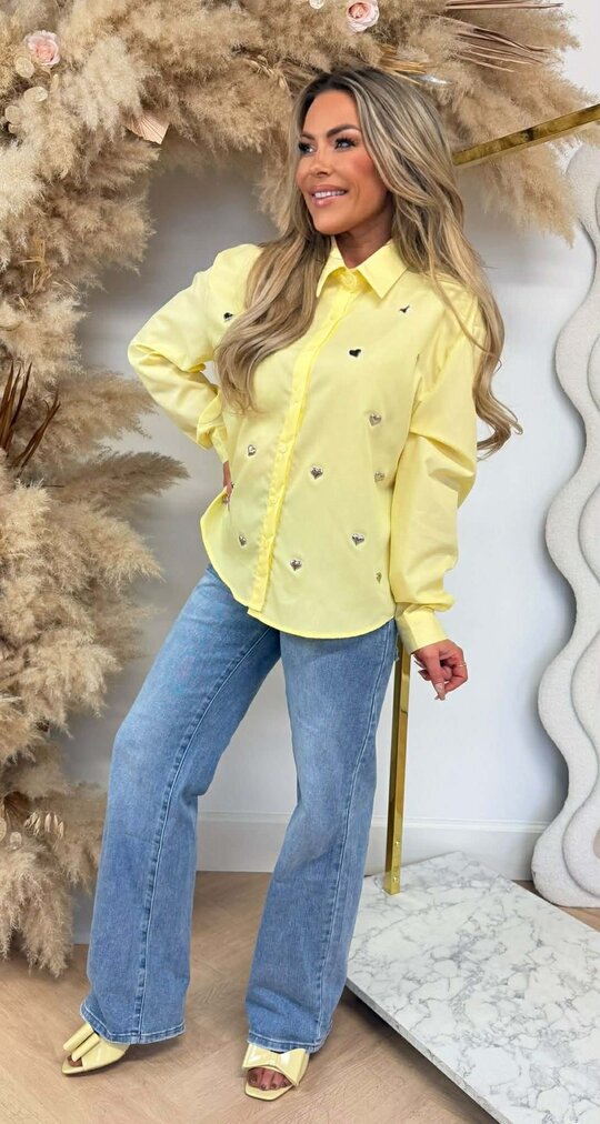 HARTJES MUSTHAVE BLOUSE 5467 YELLOW
