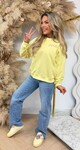 GOOD VIBES SWEATER 01492 YELLOW
