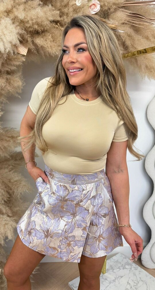 LOTTE SHORT SLEEVE BODY BEIGE