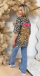 ICONIC OVERSIZED LEOPARD SHIRT 2665 BEIGE