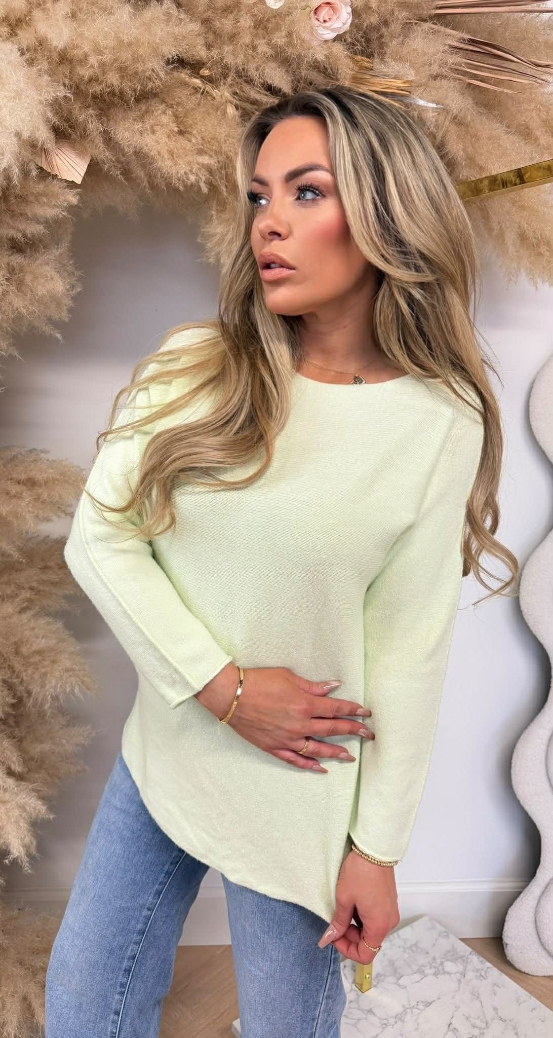 ROUND NECK TOP MINT