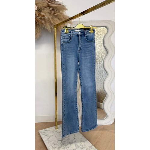 FLARE FIT JEANS 6267-10 BLUE