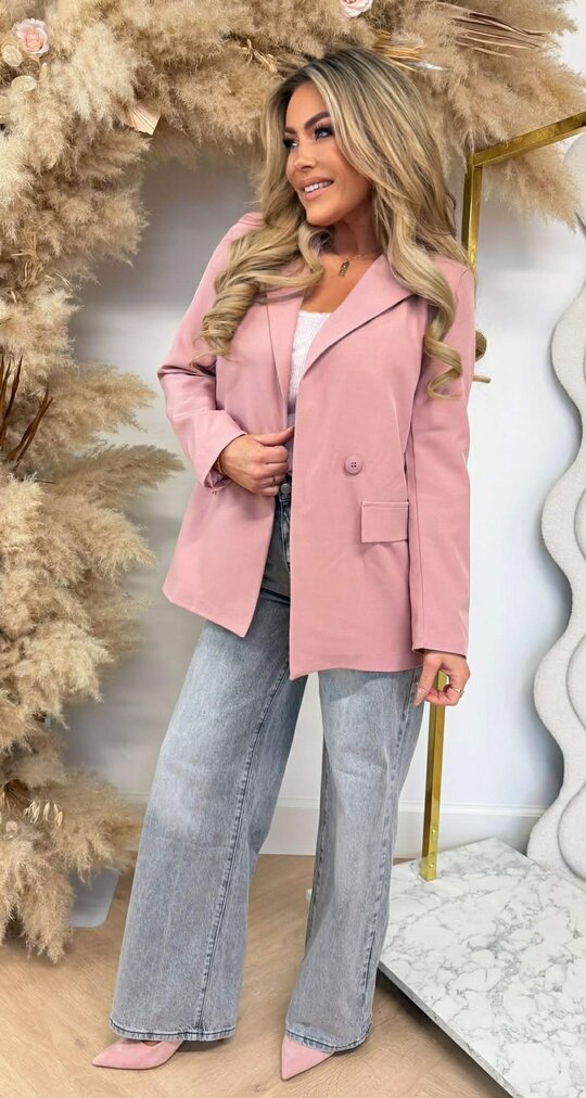 IRIS OVERSIZED BLAZER OLDPINK