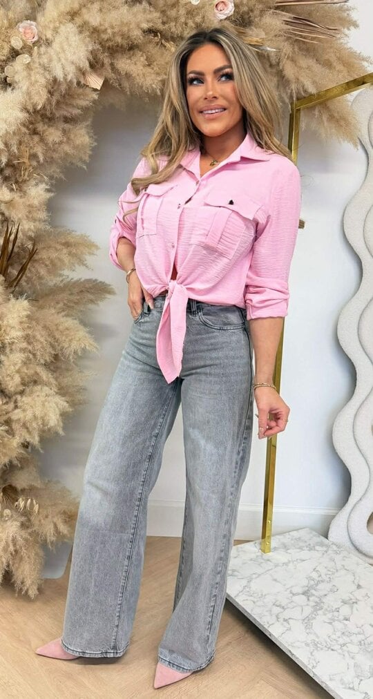 LARIS KNOOP BLOUSE LIGHTPINK