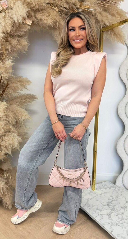 JOY SHOULDER TOP 6035 PINK JOY SHOULDER TOP 6035 PINK