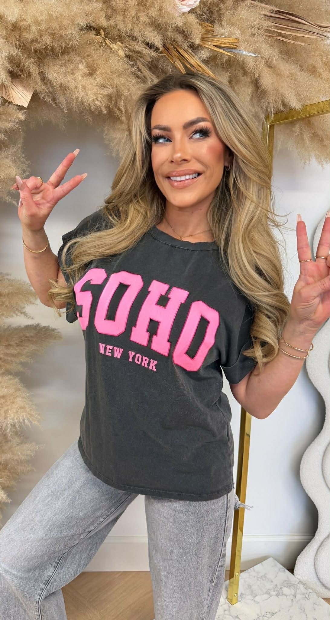 SOHO NEW YORK TEE 590010-116 GREY