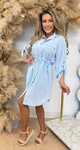 FRANKEL LUS DRESS ICEBLUE