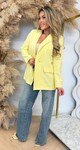 IRIS OVERSIZED BLAZER BUTTERYELLOW