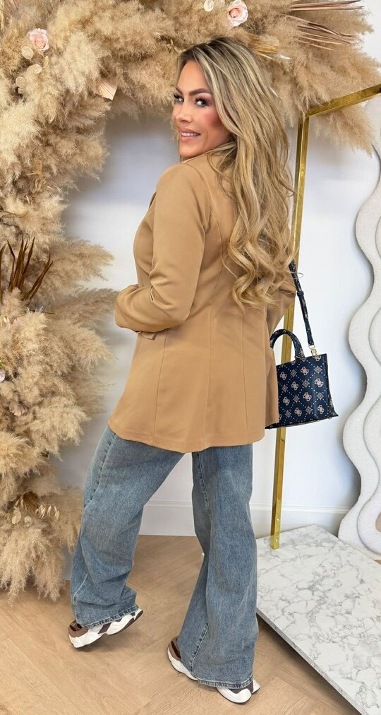 VANESSA BLAZER TAUPE