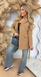 VANESSA BLAZER TAUPE