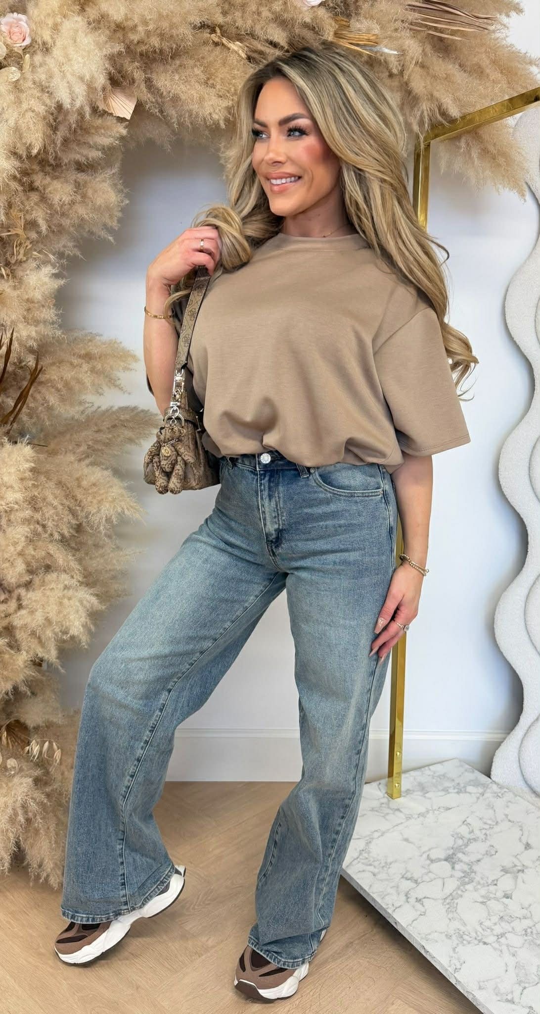 MUSTY CROPPED TOP TAUPE