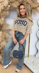 SEQUIN SOHO SHIRT NAVY
