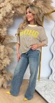 SEQUIN SOHO SHIRT YELLOW
