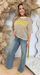 SEQUIN SOHO SHIRT YELLOW