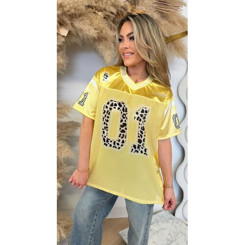 LEGENDARY 01 BASEBALL TEE YELLOW