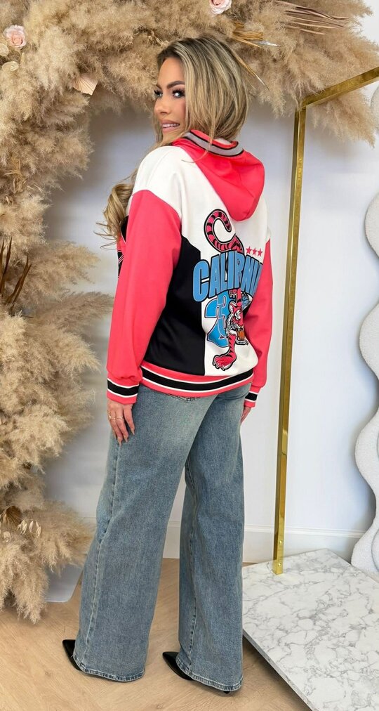 TIGER DREAMS HOODIE RED