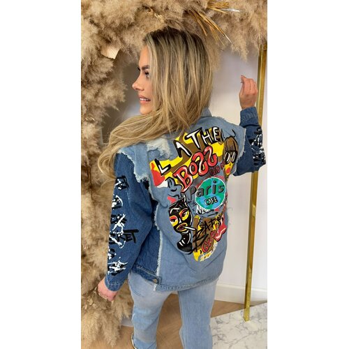 GRAFFI DENIM JACKET 8109 DENIMBLUE