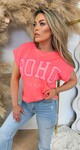SOHO NEW YORK TEE 590010-116 NEONPINK