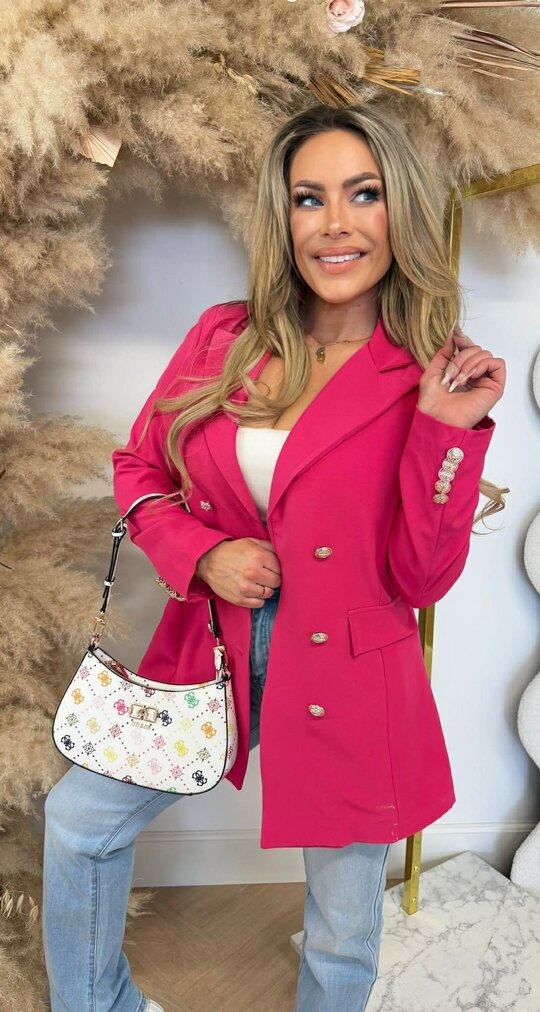 VANESSA BLAZER FUCHSIA
