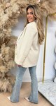 GLITTER BLAZER TC02 BEIGE