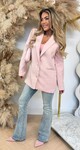 GLITTER BLAZER TC02 PINK GLITTER BLAZER TC02 PINK